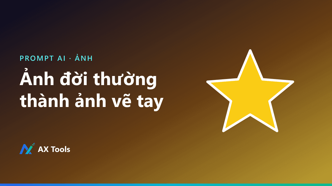 Prompt biến ảnh thành tranh vẽ tay doodle